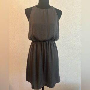 Grey dress size small, lightweight silky fabric